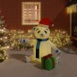 vidaXL Weihnachtsdekoration Aufblasbarer Teddybär LED 180 cm vidaXL Weihnachtsdekoration Aufblasbarer Teddybär LED 180 cm