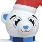 vidaXL Weihnachtsdekoration Aufblasbarer Teddybär LED 180 cm vidaXL Weihnachtsdekoration Aufblasbarer Teddybär LED 180 cm