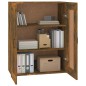 vidaXL Hängeschrank Räuchereiche 69,5x32,5x90 cm vidaXL Hängeschrank Räuchereiche 69,5x32,5x90 cm