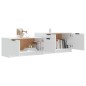 vidaXL TV-Schrank Weiß 158,5x36x45 cm Holzwerkstoff vidaXL TV-Schrank Weiß 158,5x36x45 cm Holzwerkstoff