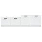 vidaXL TV-Schrank Weiß 158,5x36x45 cm Holzwerkstoff vidaXL TV-Schrank Weiß 158,5x36x45 cm Holzwerkstoff