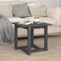 vidaXL Couchtisch Grau 50x50x45 cm Massivholz Kiefer vidaXL Couchtisch Grau 50x50x45 cm Massivholz Kiefer