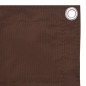 vidaXL Balkon-Sichtschutz Braun 75x600 cm Oxford-Gewebe vidaXL Balkon-Sichtschutz Braun 75x600 cm Oxford-Gewebe