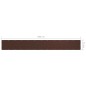 vidaXL Balkon-Sichtschutz Braun 75x600 cm Oxford-Gewebe vidaXL Balkon-Sichtschutz Braun 75x600 cm Oxford-Gewebe