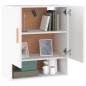 vidaXL Wandschrank Weiß 60x31x70 cm Holzwerkstoff vidaXL Wandschrank Weiß 60x31x70 cm Holzwerkstoff