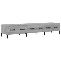 vidaXL TV-Schrank Grau Sonoma 150x34,5x30 cm Holzwerkstoff