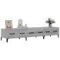 vidaXL TV-Schrank Grau Sonoma 150x34,5x30 cm Holzwerkstoff vidaXL TV-Schrank Grau Sonoma 150x34,5x30 cm Holzwerkstoff