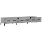 vidaXL TV-Schrank Grau Sonoma 150x34,5x30 cm Holzwerkstoff vidaXL TV-Schrank Grau Sonoma 150x34,5x30 cm Holzwerkstoff