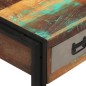 vidaXL Couchtisch mit 3 Schubladen Altholz Massiv 100x50x35 cm vidaXL Couchtisch mit 3 Schubladen Altholz Massiv 100x50x35 cm