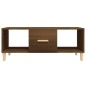 vidaXL Couchtisch Braun Eichen-Optik 102x50x40 cm Holzwerkstoff vidaXL Couchtisch Braun Eichen-Optik 102x50x40 cm Holzwerkstoff