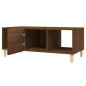 vidaXL Couchtisch Braun Eichen-Optik 102x50x40 cm Holzwerkstoff vidaXL Couchtisch Braun Eichen-Optik 102x50x40 cm Holzwerkstoff