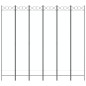 vidaXL 6-tlg. Paravent Weiß 240x220 cm Stoff vidaXL 6-tlg. Paravent Weiß 240x220 cm Stoff