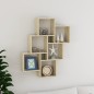 vidaXL Würfelregal Sonoma-Eiche 78x15x93 cm Holzwerkstoff vidaXL Würfelregal Sonoma-Eiche 78x15x93 cm Holzwerkstoff