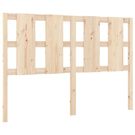 vidaXL Bett-Kopfteil 145,5x4x100 cm Massivholz Kiefer