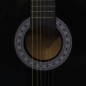 vidaXL Klassikgitarre für Anfänger und Kinder Schwarz 3/4 36" vidaXL Klassikgitarre für Anfänger und Kinder Schwarz 3/4 36"