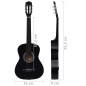 vidaXL Klassikgitarre für Anfänger und Kinder Schwarz 3/4 36" vidaXL Klassikgitarre für Anfänger und Kinder Schwarz 3/4 36"