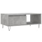 vidaXL Couchtisch Betongrau 90x50x36,5 cm Holzwerkstoff vidaXL Couchtisch Betongrau 90x50x36,5 cm Holzwerkstoff