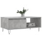 vidaXL Couchtisch Betongrau 90x50x36,5 cm Holzwerkstoff vidaXL Couchtisch Betongrau 90x50x36,5 cm Holzwerkstoff