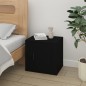 vidaXL Nachttisch Schwarz 50x39x47 cm vidaXL Nachttisch Schwarz 50x39x47 cm