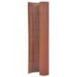 vidaXL Gartenzaun Doppelseitig 110x500 cm Braun vidaXL Gartenzaun Doppelseitig 110x500 cm Braun