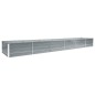 vidaXL Garten-Hochbeet Verzinkter Stahl 480x80x45 cm Grau vidaXL Garten-Hochbeet Verzinkter Stahl 480x80x45 cm Grau