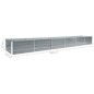 vidaXL Garten-Hochbeet Verzinkter Stahl 480x80x45 cm Grau vidaXL Garten-Hochbeet Verzinkter Stahl 480x80x45 cm Grau