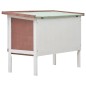 vidaXL Kaninchenstall 1 Ebene Braun Holz vidaXL Kaninchenstall 1 Ebene Braun Holz