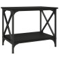 vidaXL Beistelltisch Schwarz 55x38x45 cm Holzwerkstoff vidaXL Beistelltisch Schwarz 55x38x45 cm Holzwerkstoff