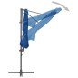 vidaXL Ampelschirm mit Stahlmast Azurblau 300 cm vidaXL Ampelschirm mit Stahlmast Azurblau 300 cm