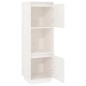 vidaXL Highboard Weiß 38x35x117 cm Massivholz Kiefer vidaXL Highboard Weiß 38x35x117 cm Massivholz Kiefer