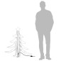 vidaXL LED-Weihnachtsbaum Klappbar Warmweiß 87x87x93 cm vidaXL LED-Weihnachtsbaum Klappbar Warmweiß 87x87x93 cm