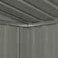 vidaXL Gartenschuppen Anthrazit Stahl vidaXL Gartenschuppen Anthrazit Stahl