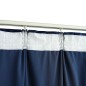vidaXL Verdunkelungsvorhänge Haken 2 Stk. Samt Dunkelblau 140x225cm vidaXL Verdunkelungsvorhänge Haken 2 Stk. Samt Dunkelblau 140x225cm