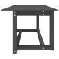 vidaXL Couchtisch Grau 110x55x45 cm Massivholz Kiefer vidaXL Couchtisch Grau 110x55x45 cm Massivholz Kiefer