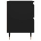 vidaXL Nachttische 2 Stk. Schwarz 40x35x50 cm Holzwerkstoff vidaXL Nachttische 2 Stk. Schwarz 40x35x50 cm Holzwerkstoff