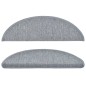 vidaXL Stufenmatten 10 Stk. 56x17x3 cm Hellgrau vidaXL Stufenmatten 10 Stk. 56x17x3 cm Hellgrau