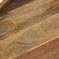 vidaXL Couchtisch Mangoholz Massiv und Stahl 50 x 40 cm vidaXL Couchtisch Mangoholz Massiv und Stahl 50 x 40 cm