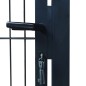 vidaXL 2D Zauntor (Einzeltor) Anthrazitgrau 106x210 cm vidaXL 2D Zauntor (Einzeltor) Anthrazitgrau 106x210 cm