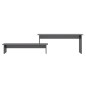 vidaXL TV-Schrank Hochglanz-Grau 180x30x43 cm Holzwerkstoff vidaXL TV-Schrank Hochglanz-Grau 180x30x43 cm Holzwerkstoff