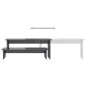 vidaXL TV-Schrank Hochglanz-Grau 180x30x43 cm Holzwerkstoff vidaXL TV-Schrank Hochglanz-Grau 180x30x43 cm Holzwerkstoff