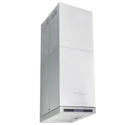 vidaXL Inselhaube mit LCD-Display Berührungssensor 756 m³/h LED