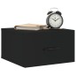 vidaXL Wand-Nachttische 2 Stk. Schwarz 35x35x20 cm vidaXL Wand-Nachttische 2 Stk. Schwarz 35x35x20 cm