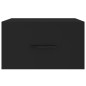 vidaXL Wand-Nachttische 2 Stk. Schwarz 35x35x20 cm vidaXL Wand-Nachttische 2 Stk. Schwarz 35x35x20 cm