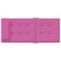Hochlehner-Auflagen 6 Stk. Rosa Oxford-Gewebe Hochlehner-Auflagen 6 Stk. Rosa Oxford-Gewebe