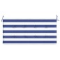 vidaXL Gartenbank-Auflage Blau&Weiß Gestreift 100x50x3cm Oxford-Gewebe vidaXL Gartenbank-Auflage Blau&Weiß Gestreift 100x50x3cm Oxford-Gewebe