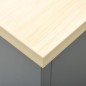 vidaXL Arbeitstisch Schwarz 160 x 60 x 85 cm Stahl vidaXL Arbeitstisch Schwarz 160 x 60 x 85 cm Stahl