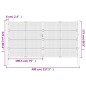 vidaXL Gartentor Anthrazit 400x225 cm Stahl vidaXL Gartentor Anthrazit 400x225 cm Stahl