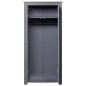 vidaXL Kleiderschrank Grau 80x50x171,5 cm Kiefernholz Panama vidaXL Kleiderschrank Grau 80x50x171,5 cm Kiefernholz Panama