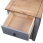vidaXL Nachtschrank Grau 46x40x57 cm Kiefernholz Panama vidaXL Nachtschrank Grau 46x40x57 cm Kiefernholz Panama