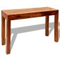 vidaXL Konsolentisch mit 3 Schubladen 80 cm Massivholz Palisander vidaXL Konsolentisch mit 3 Schubladen 80 cm Massivholz Palisander